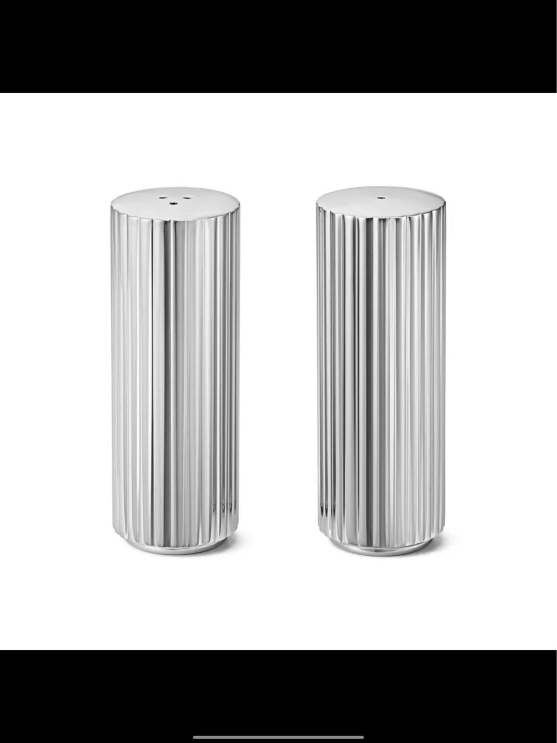 George Jensen Bernadotte Salt And Pepper Shakers PURCHASED