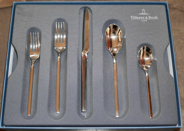 Villeroy New Wave Flatware Set Of 12 With Serving Pieces Purchased!