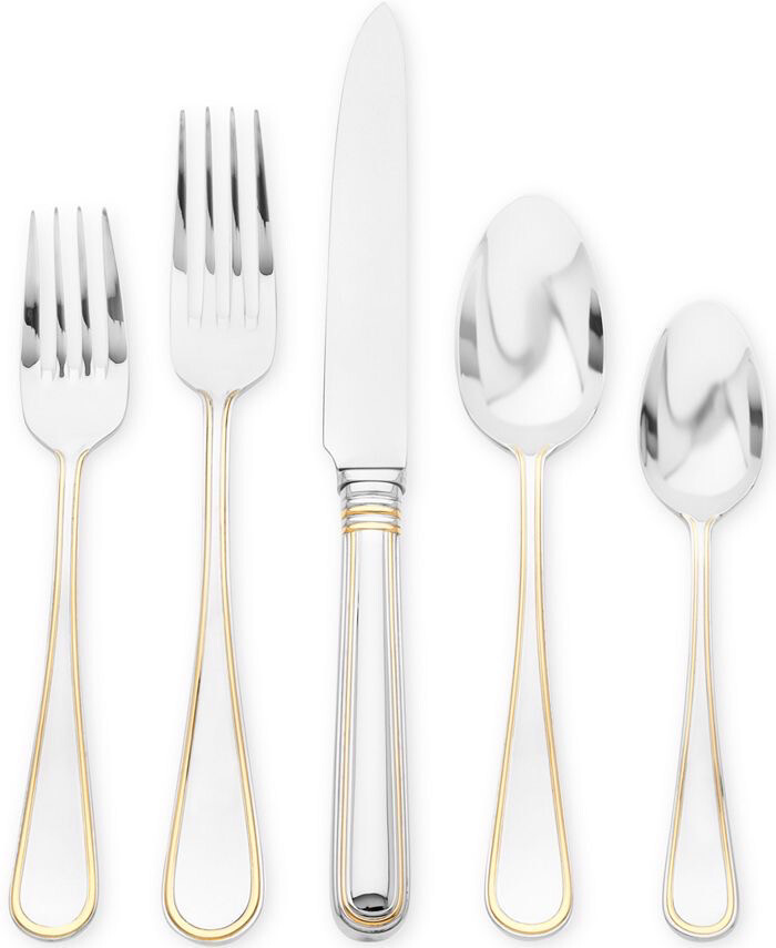 Ricci Ascot Flatware 12 5 Piece Place Settings 12 Sold Complete