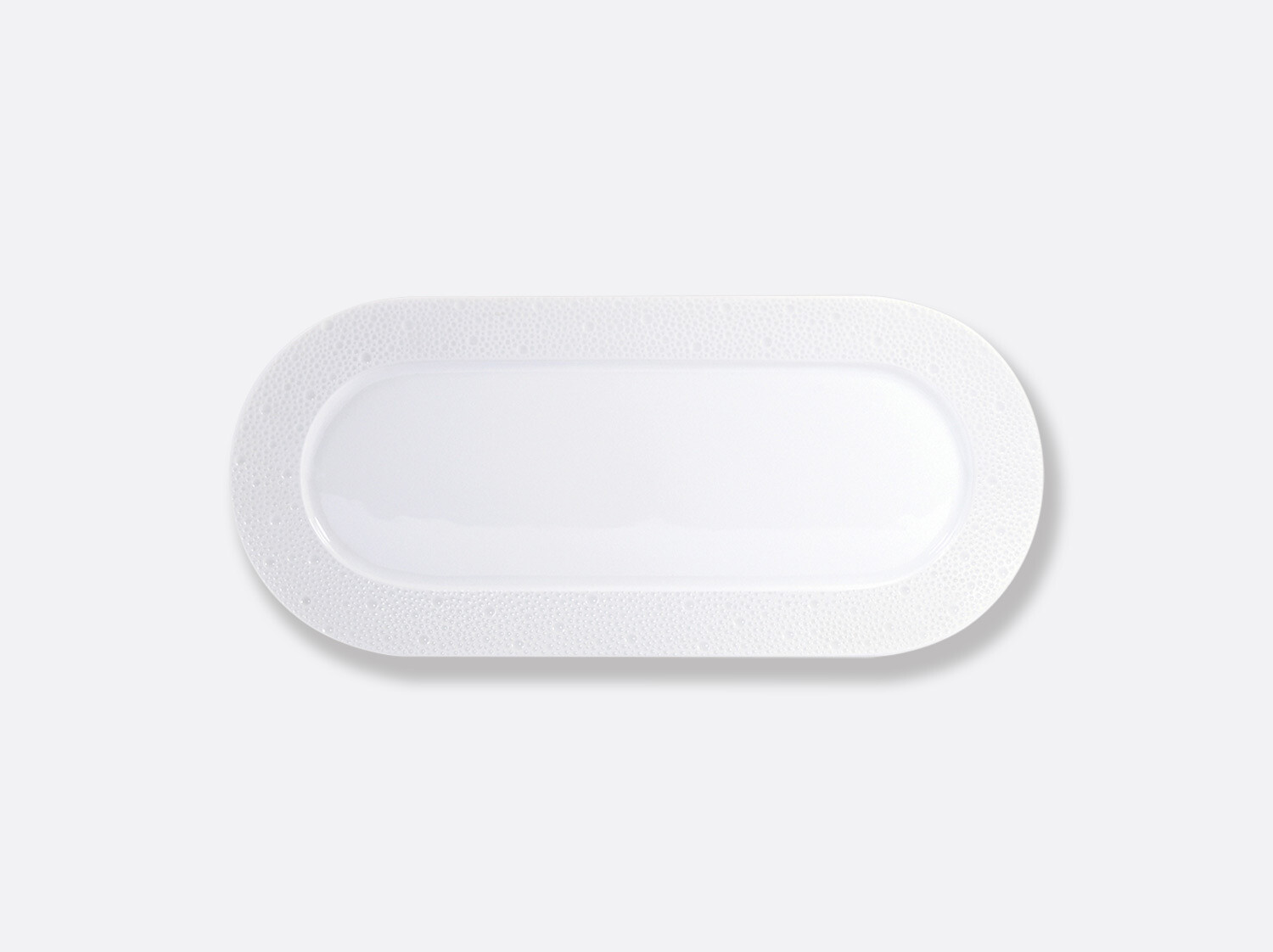 Bernardaud Ecume White Rectangular Sandwich Platter