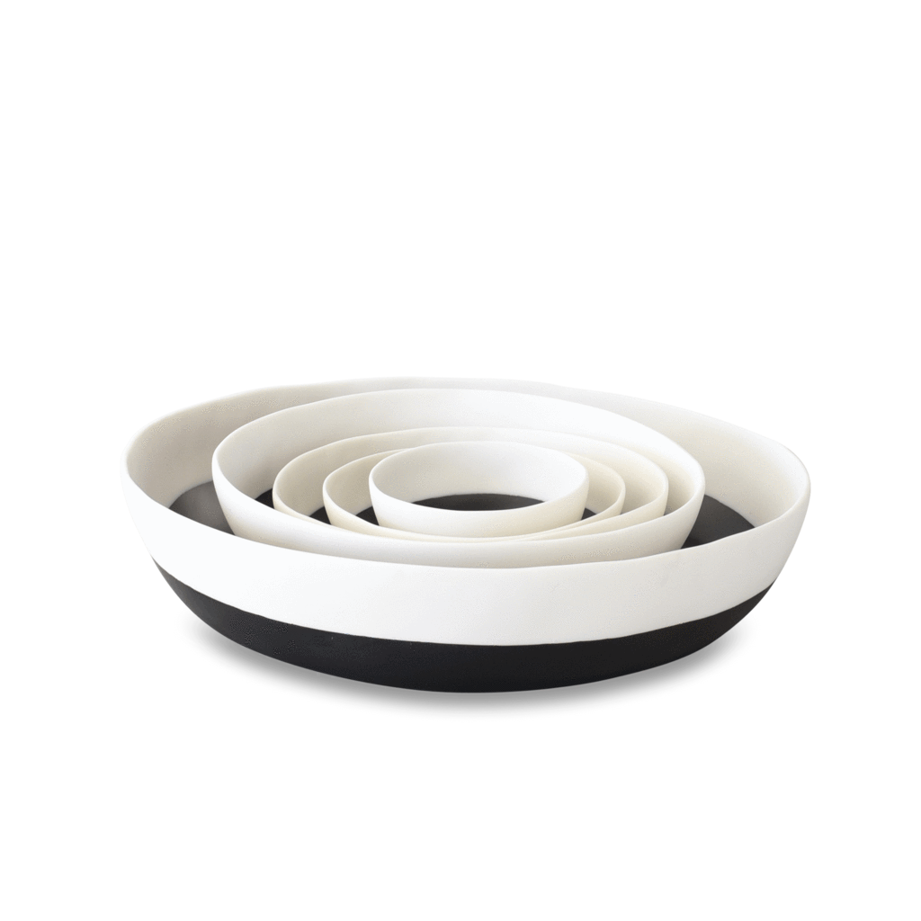 Tina Frey Black And White 12 Inch Bowl PURCHASED