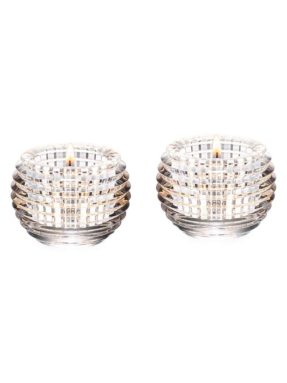 Baccarat Crystal Pair Of Votives Purchased!