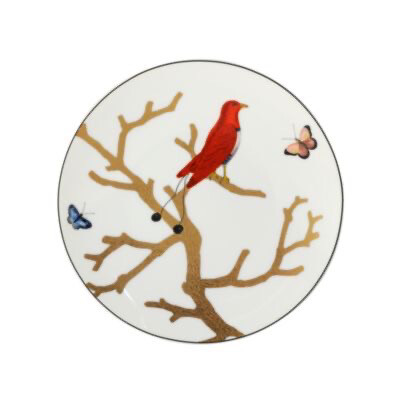 Bernardaud Aux Oiseaux Dessert Plates Needs 12