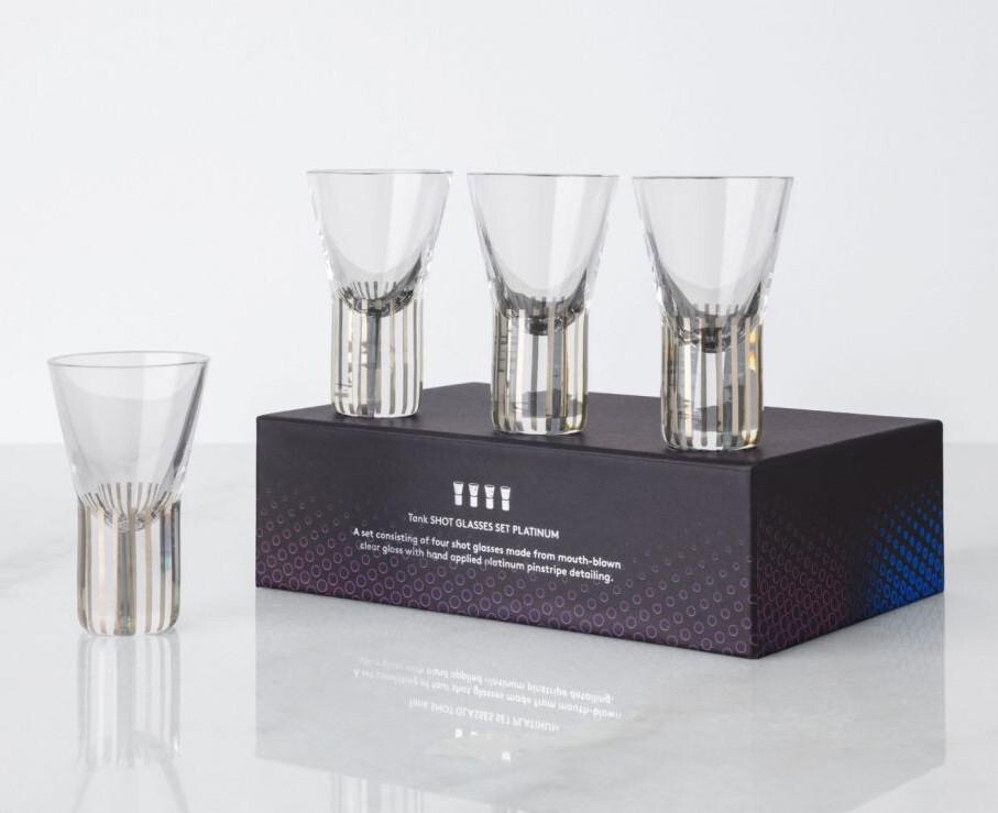 Tom Dixon Set Of 6 Shot Glasses Purchased