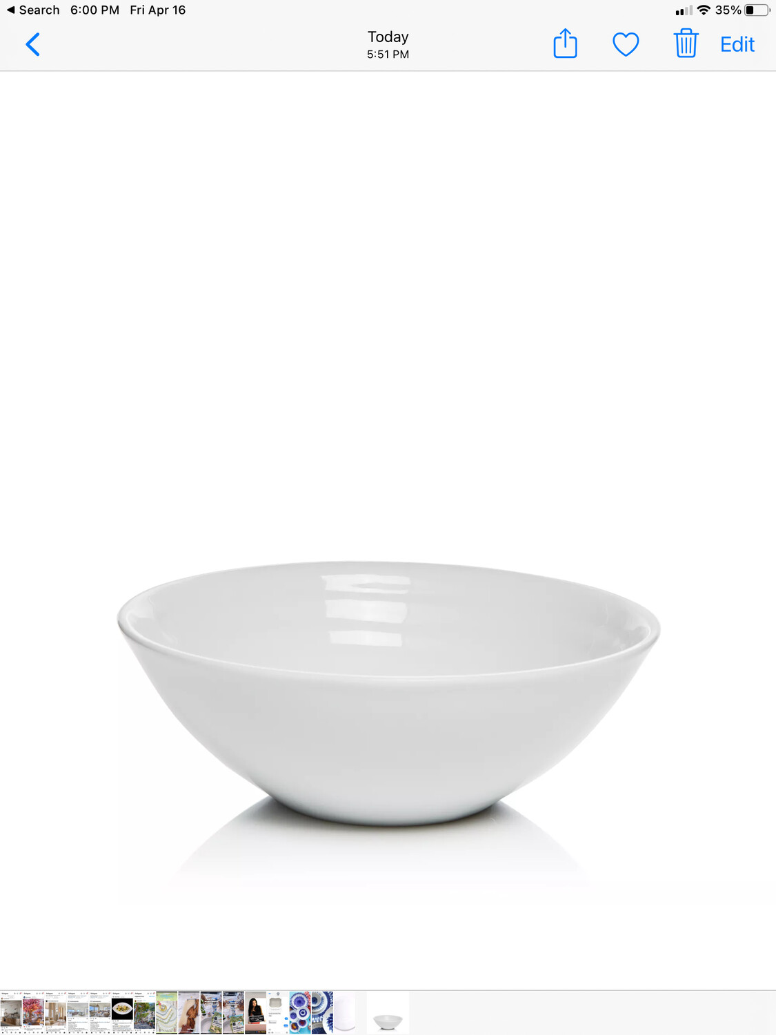Bernardaud Origine Cereal Bowl Needs 6