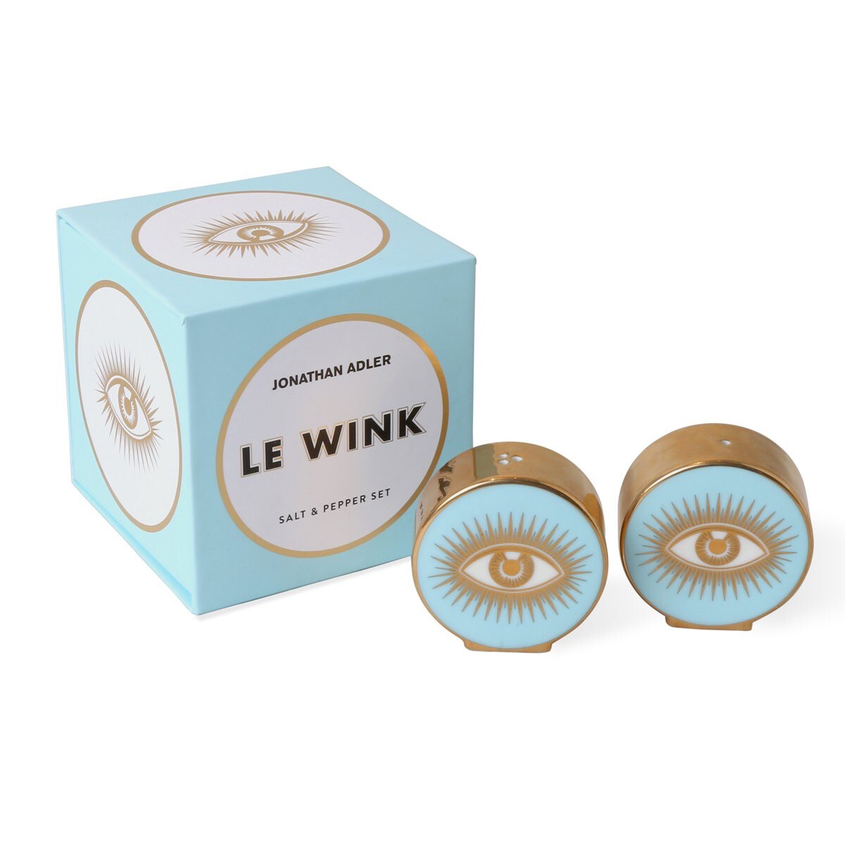 Jonathan adler LE WINK Salt And Pepper Shakers PURCHASED!