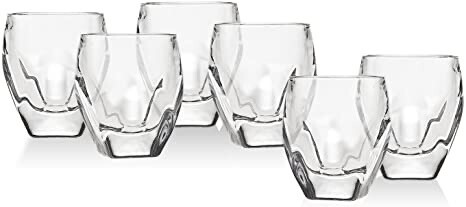Set Of 6 Shot Glasses On Acrylic Tray