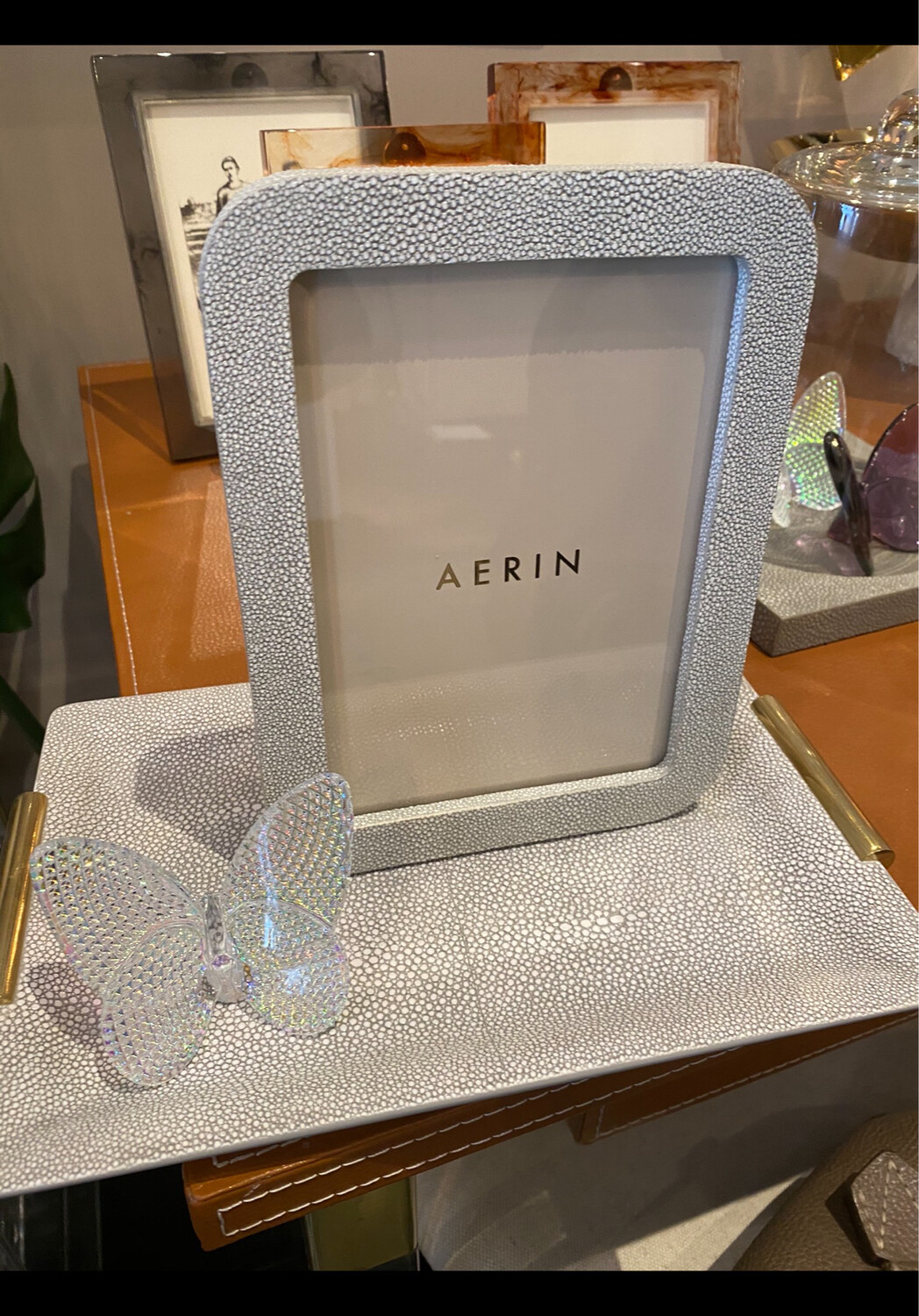 Baccarat Crystal Diamond Iridescent Butterfly Purchased