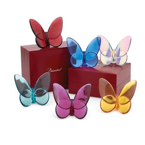 Baccarat Crystal Blue Butterfly PURCHASED