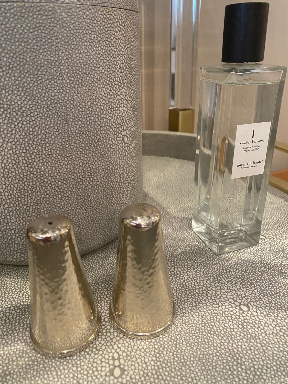 Sterling Silver Pair Salt And Pepper Shakers