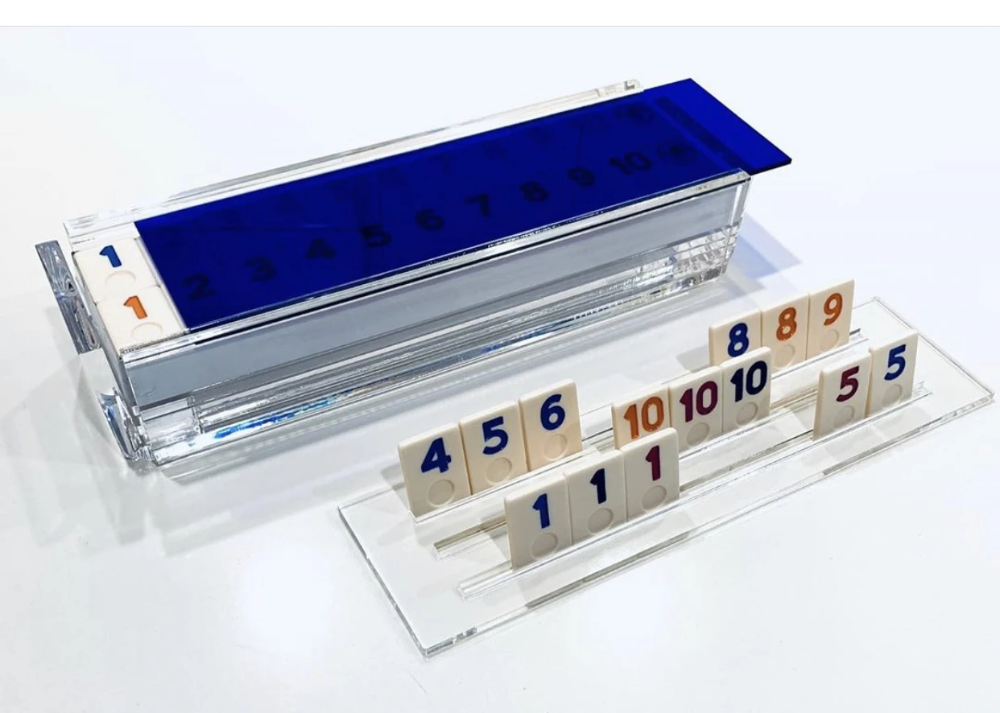 Blue Acrylic Rummikub PURCHASED