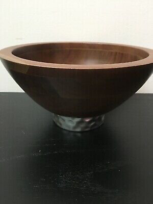 Michael Wainwright Wood And Silver Bowl