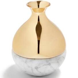 Anna New York Gold Vase