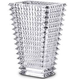 Baccarat Clear Rectangular Eye Vase Purchased!