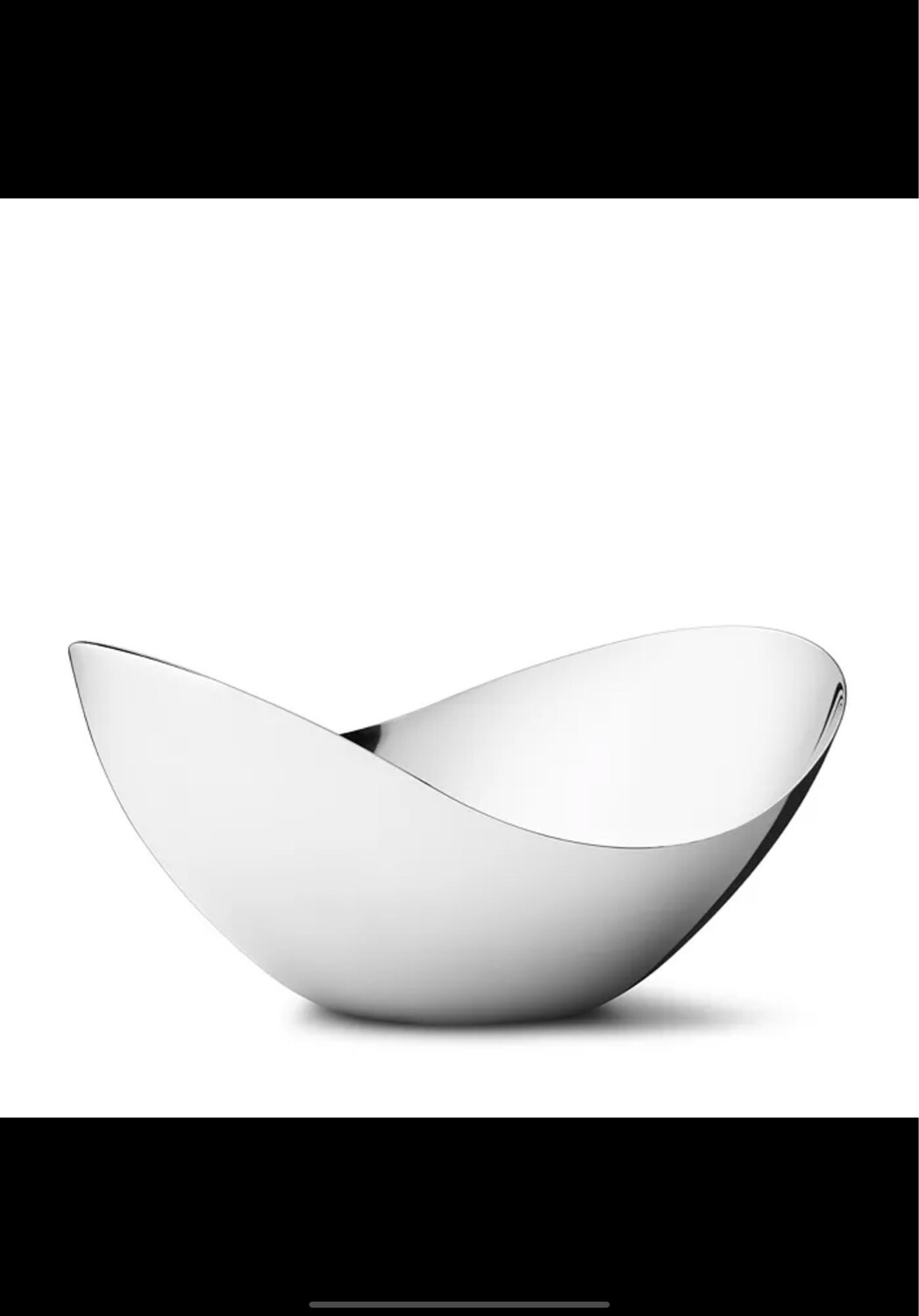 Georg Jensen Stainless Large Tall Bowl