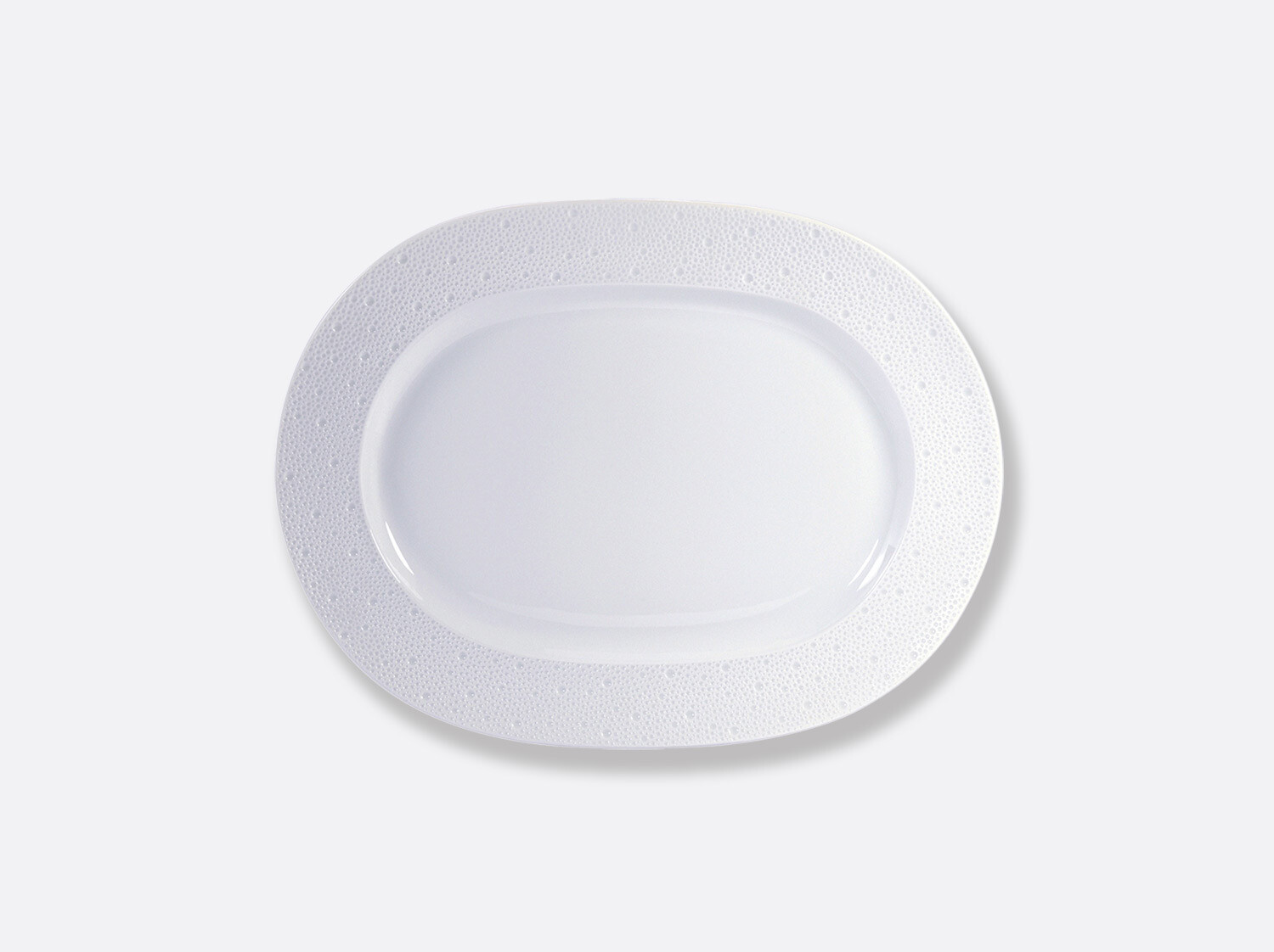 Bernardaud Ecume White 17 Inch Platter