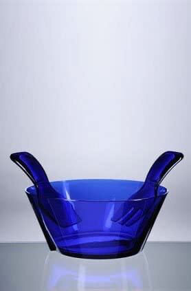 Mario Blue Acrylic Salad Bowl PURCHASED