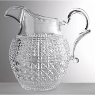 Mario Synthetic Crystal Halina Clear Pitcher