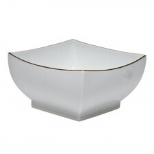 Herend Golden Edge Large Square Bowl PURCHASED