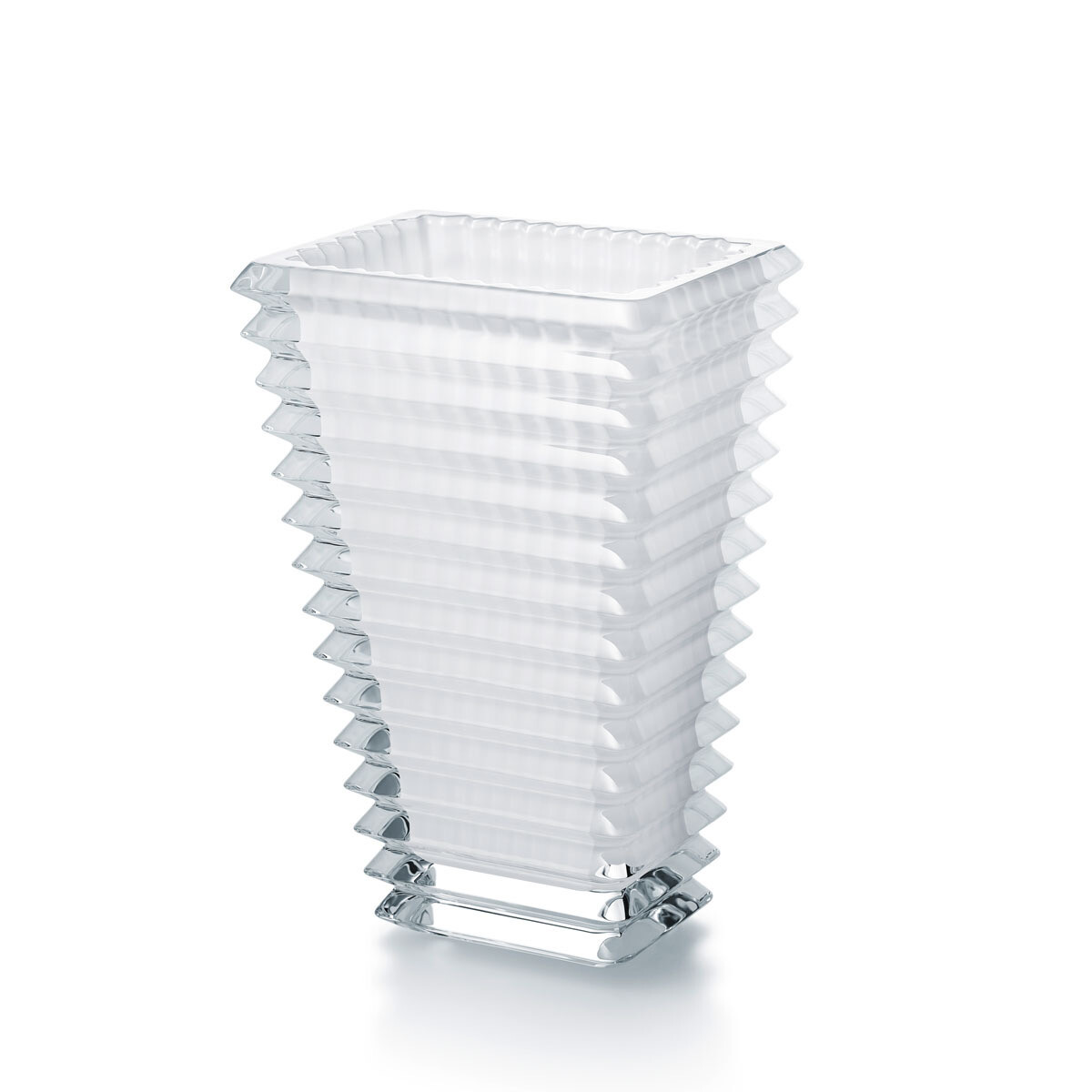 Baccarat Crystal White Vase