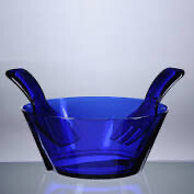 Mario Blue Acrylic Salad Bowl PURCHASED