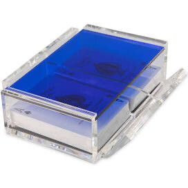 Blue Acrylic Card Game PURCHASED