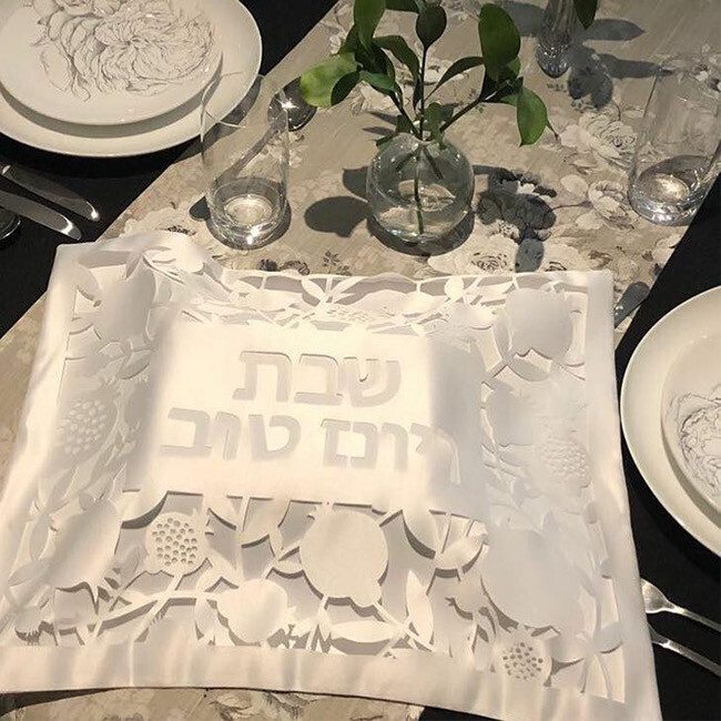 Laser Cut Challah Cover PURCHASED