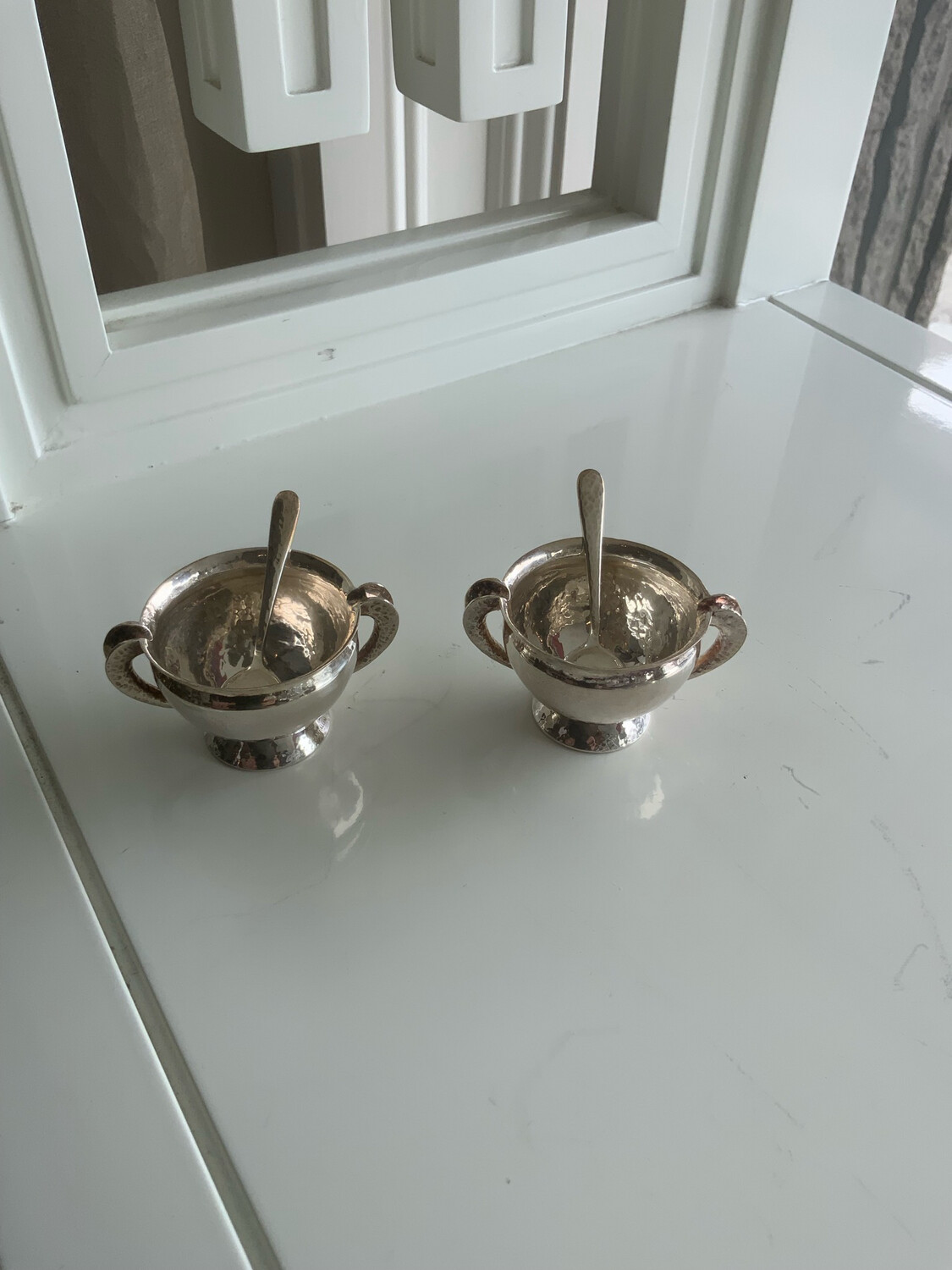 La Paglia Estate Sterling Salt And Pepper Shakers