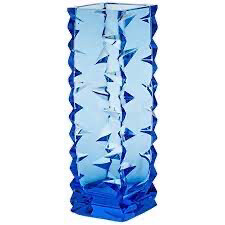 Moser Crystal Blue Vase
