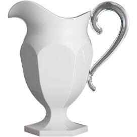Mario White Acrylic Pitcher