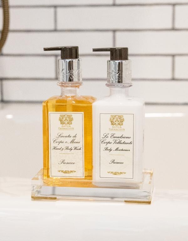 Antica Farmacista Soap And Body Wash On Acrylic Tray