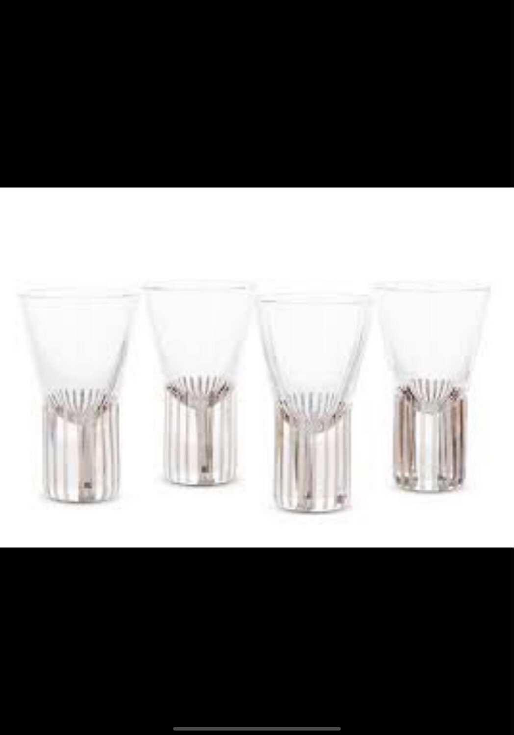 Tom Dixon Striped Shot Glasses Set Of 6