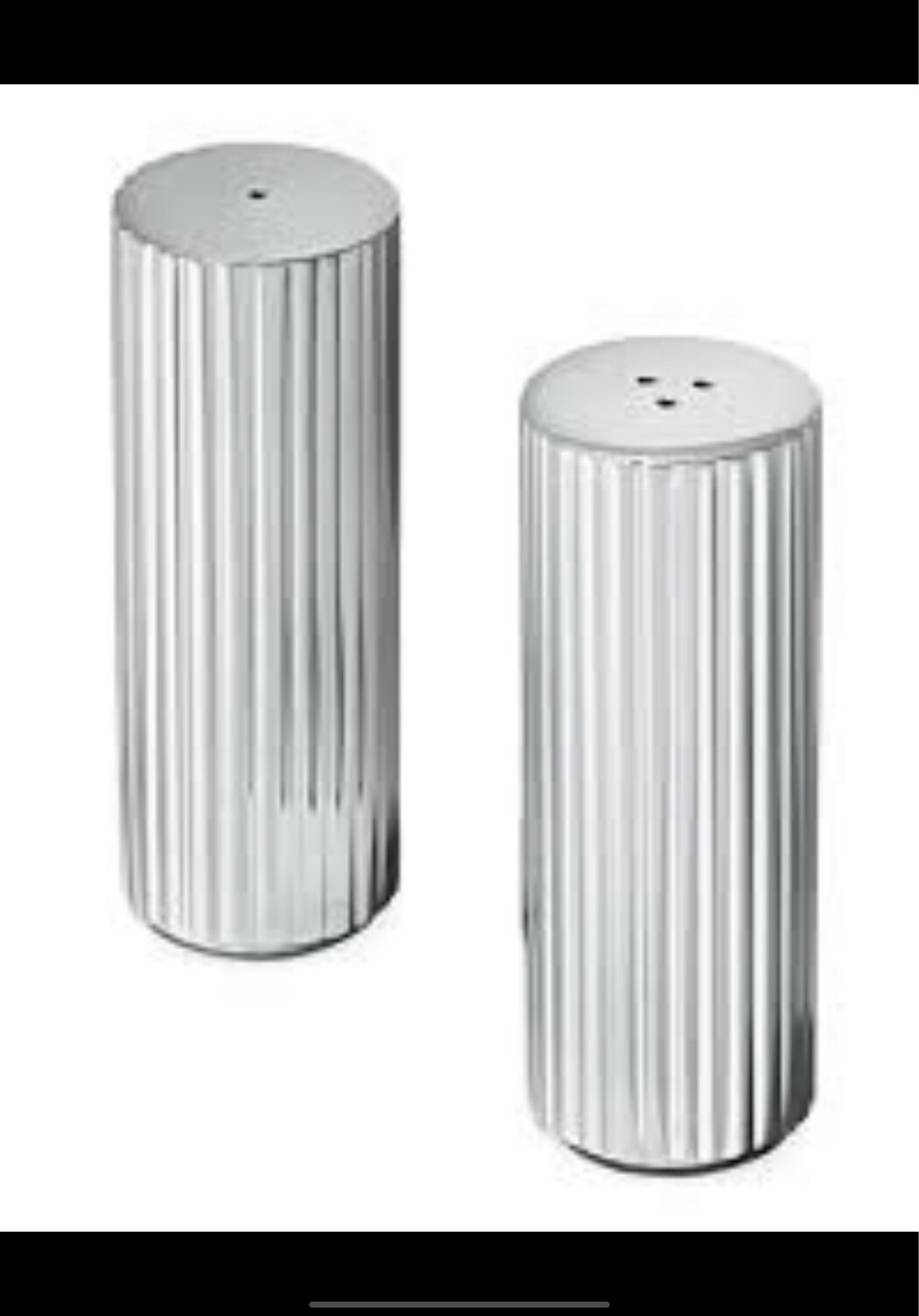 Georg Jensen Bernadotte Salt And Pepper Shakers PURCHASED
