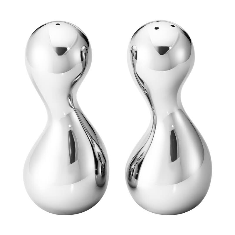 Georg Jensen Cobra Salt And Pepper Shakers