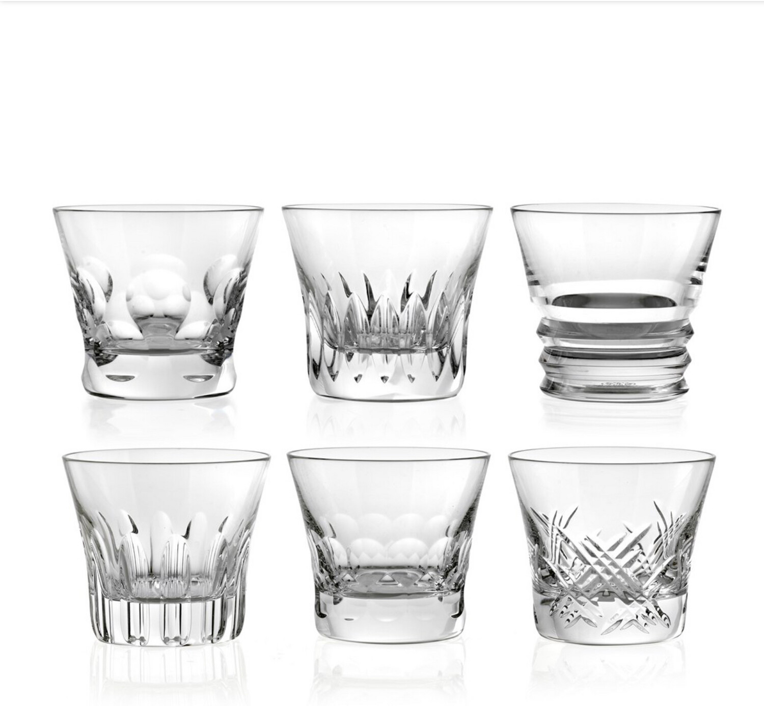 Baccarat Crystal Set Of 6 Everyday Tumblers PURCHASED