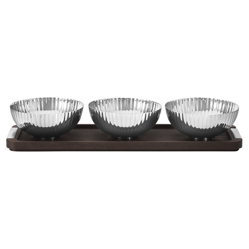 Georg Jensen Bernadotte Wood Dip Set