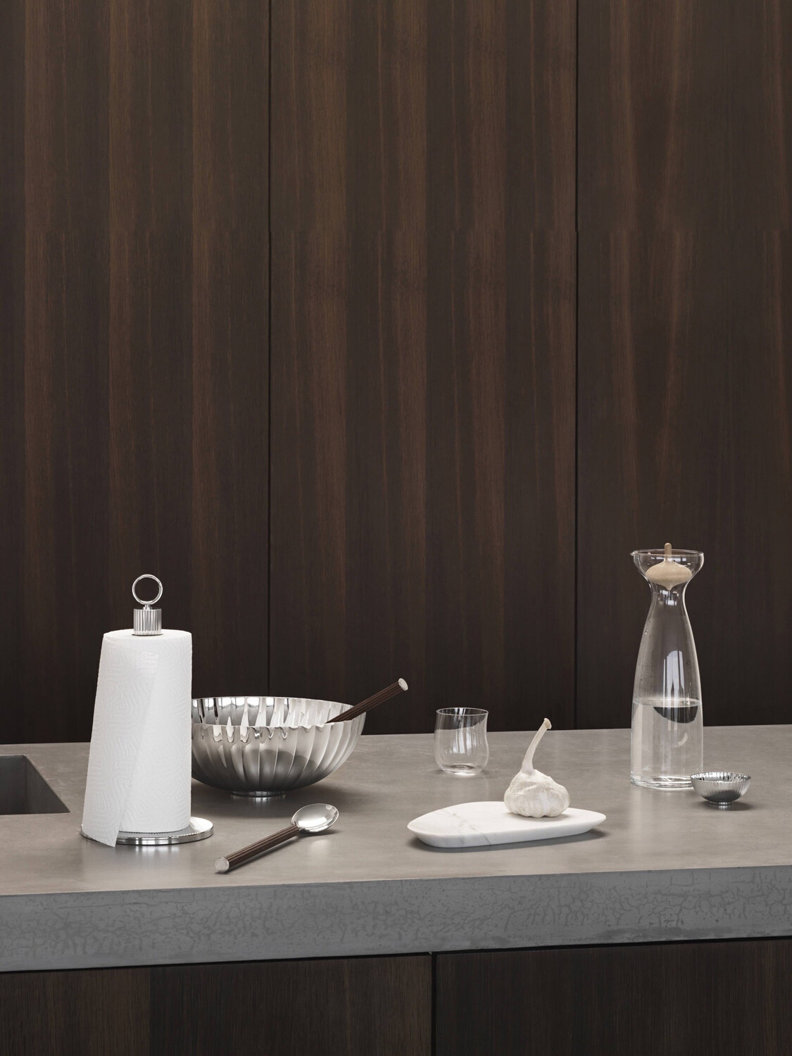 Georg Jensen Bernadotte Paper Towel Holder