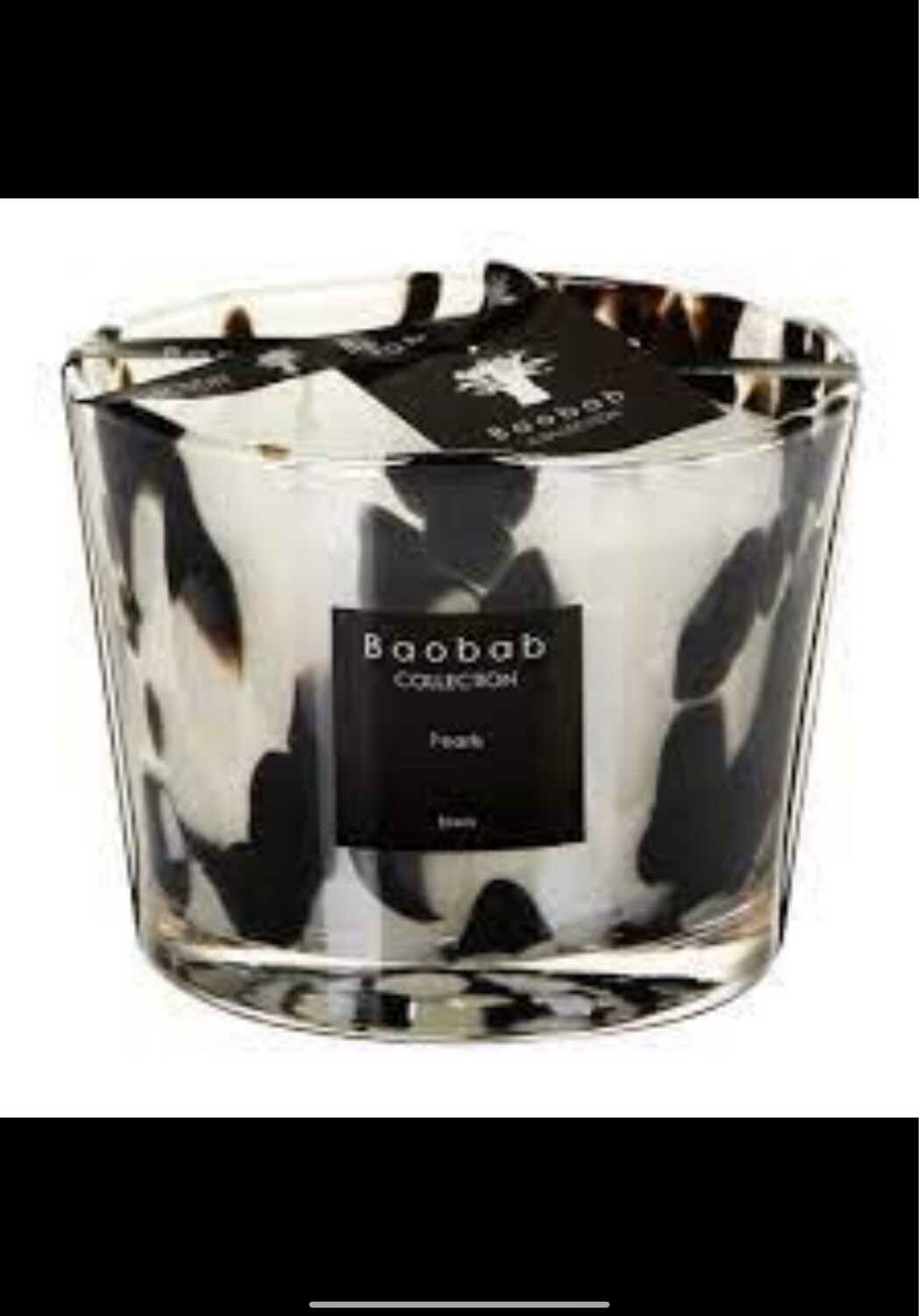 Baobab Max 10 Black Pearls Candle
