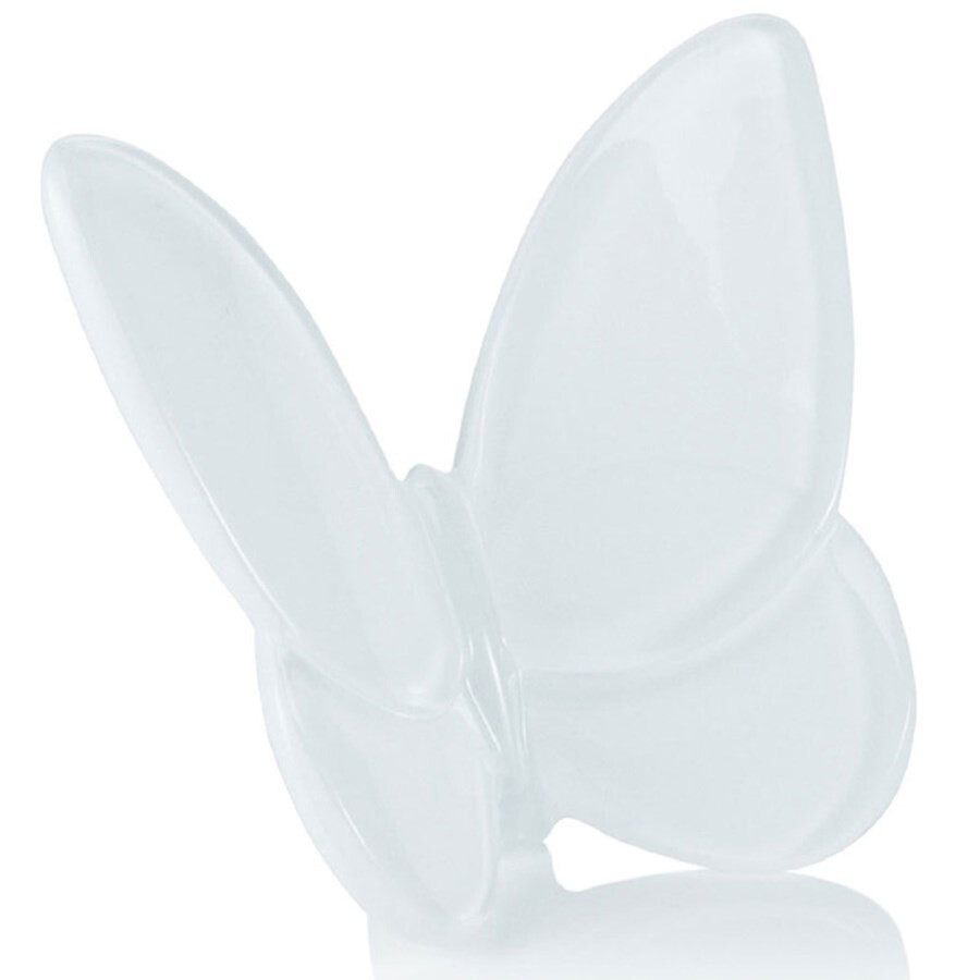 Baccarat Crystal White Butterfly