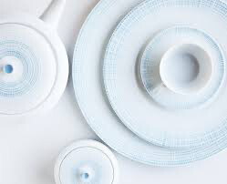 Bernardaud Saphir Bleu Dinner, Salad, and Rim Soup Needs 16 PURCHASED