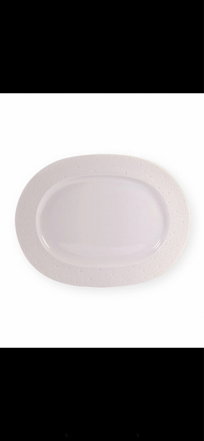 Bernardaud Ecume Oval Platter 17”