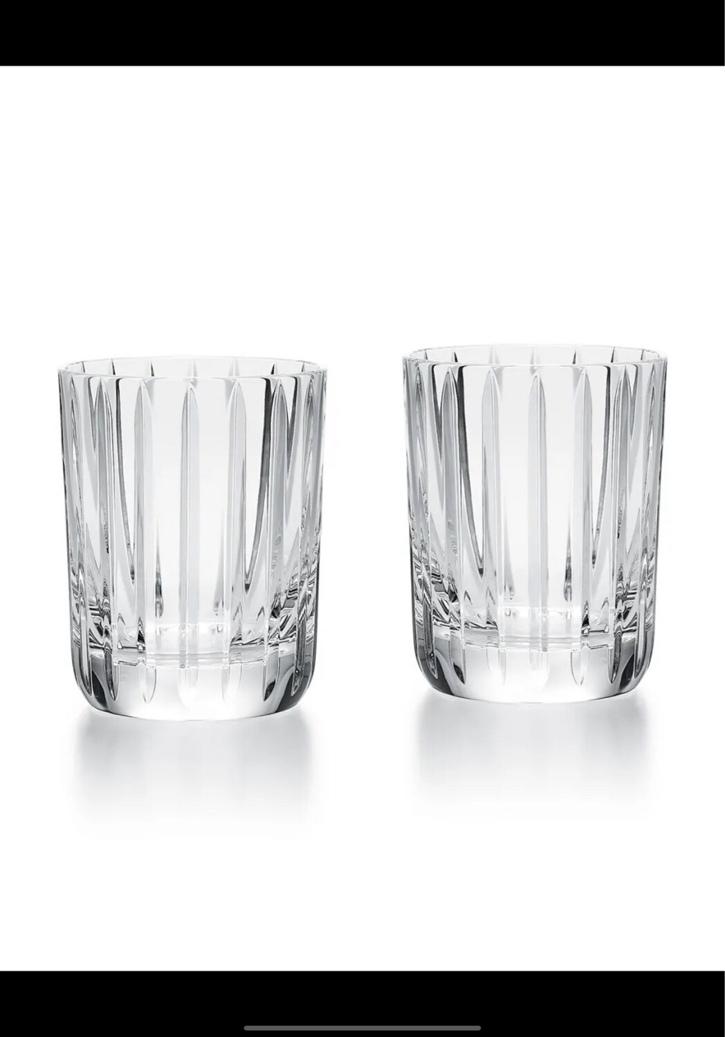 Baccarat Crystal Harmonie Shot Glasses Set Of 6 PURCHASED