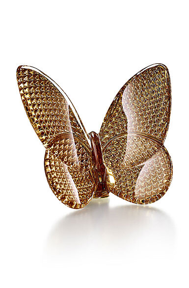 Baccarat Gold Diamanté Butterfly
