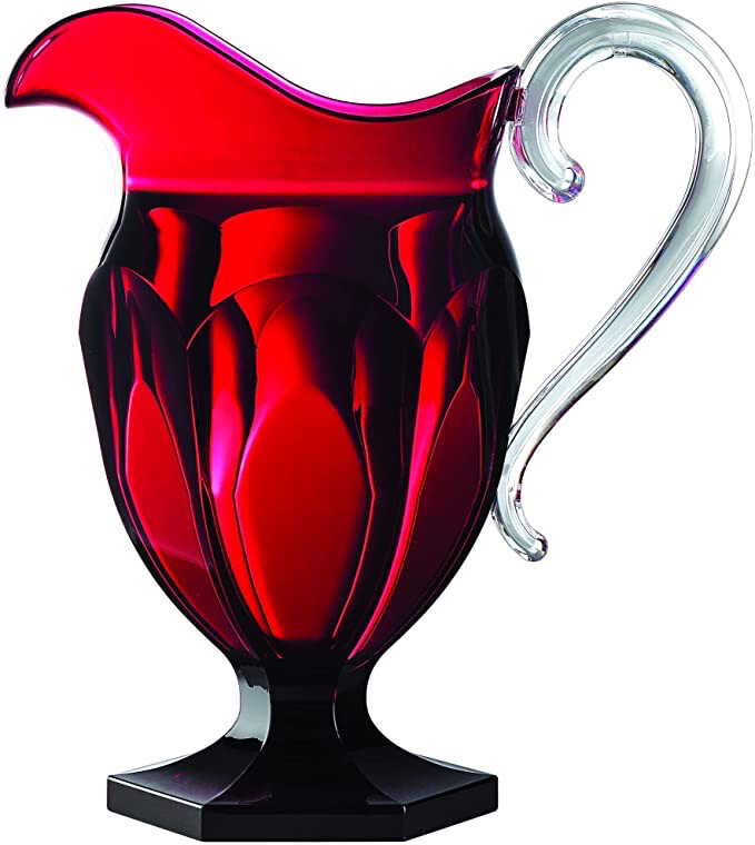Acrylic Red Pitcher Purchased 