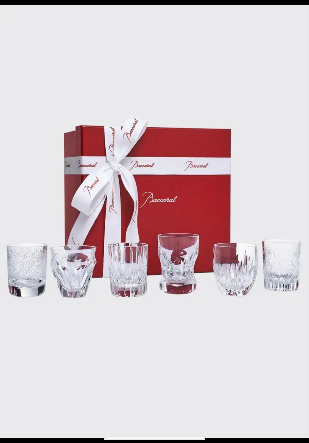 Baccarat Les Mini 6 Shot Glasses Needs 2 Sets Purchasef