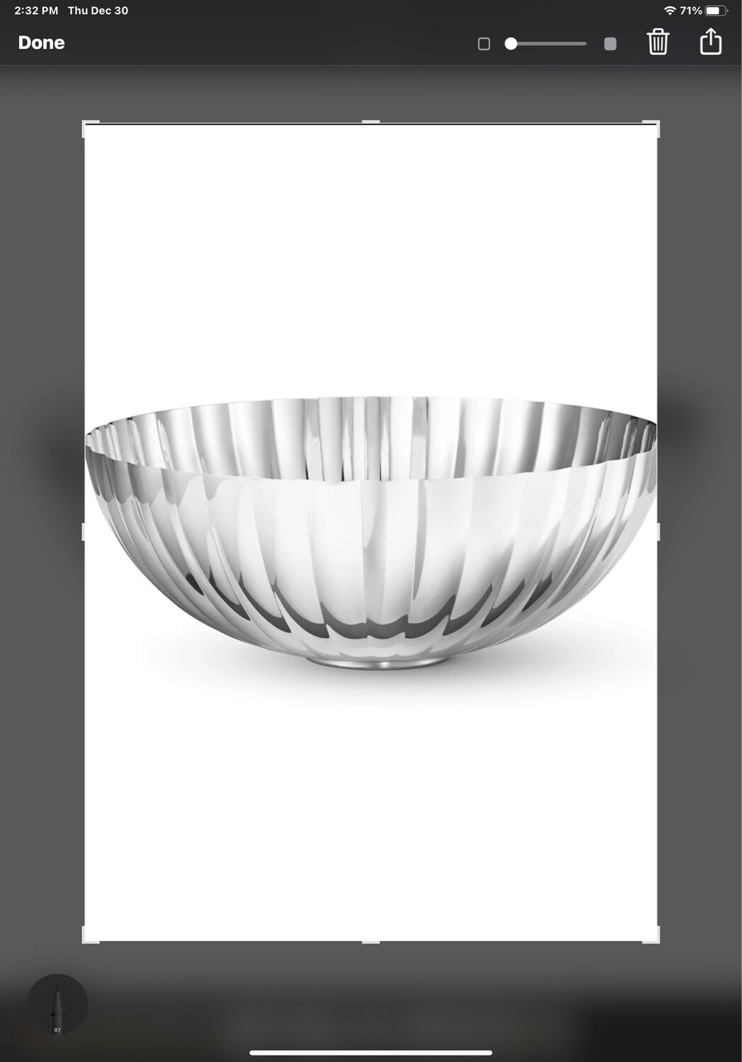 Georg Jensen Bernadotte Bowl