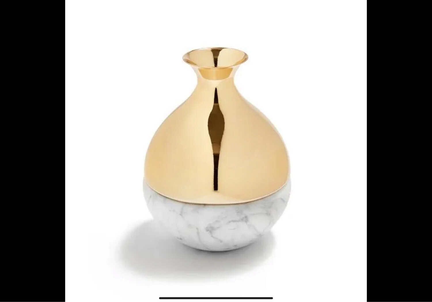 Anna New York Gold Bud Vase