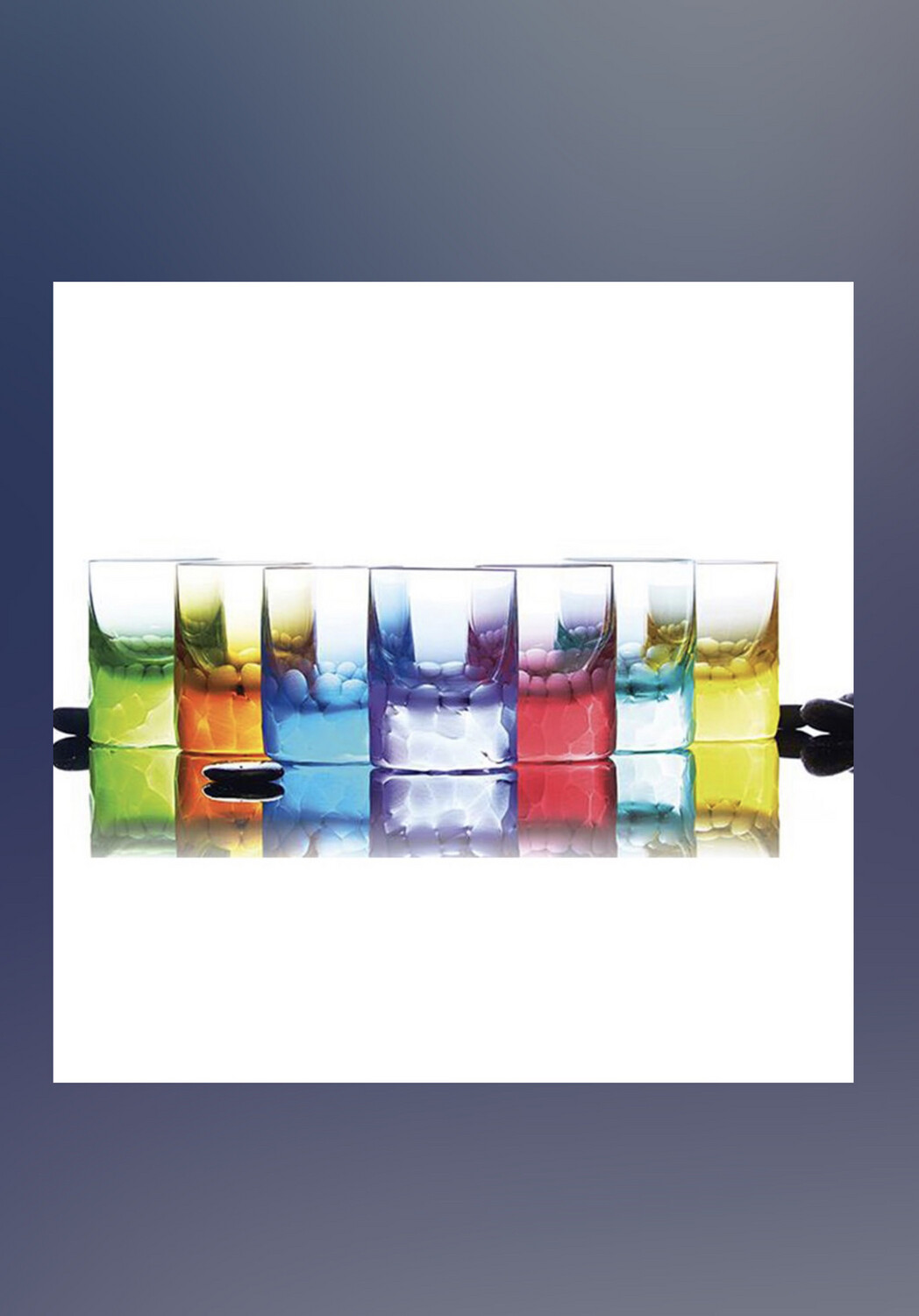 Moser Pebbles Shot Glasses Set Of 6 PURCHASED!