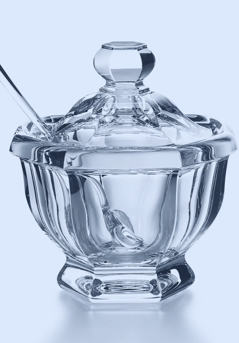 Baccarat Crystal Small Jam Jar PURCHASED