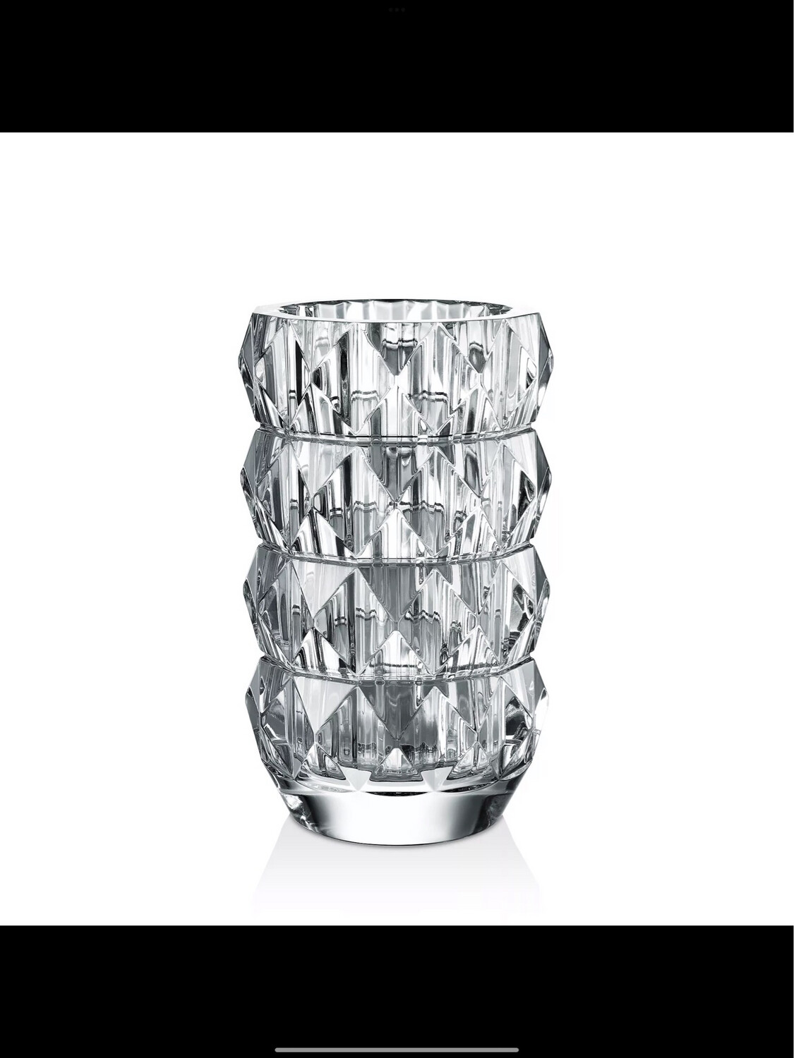 Baccarat Small Luxour Vase Needs 2-1 Purchased 